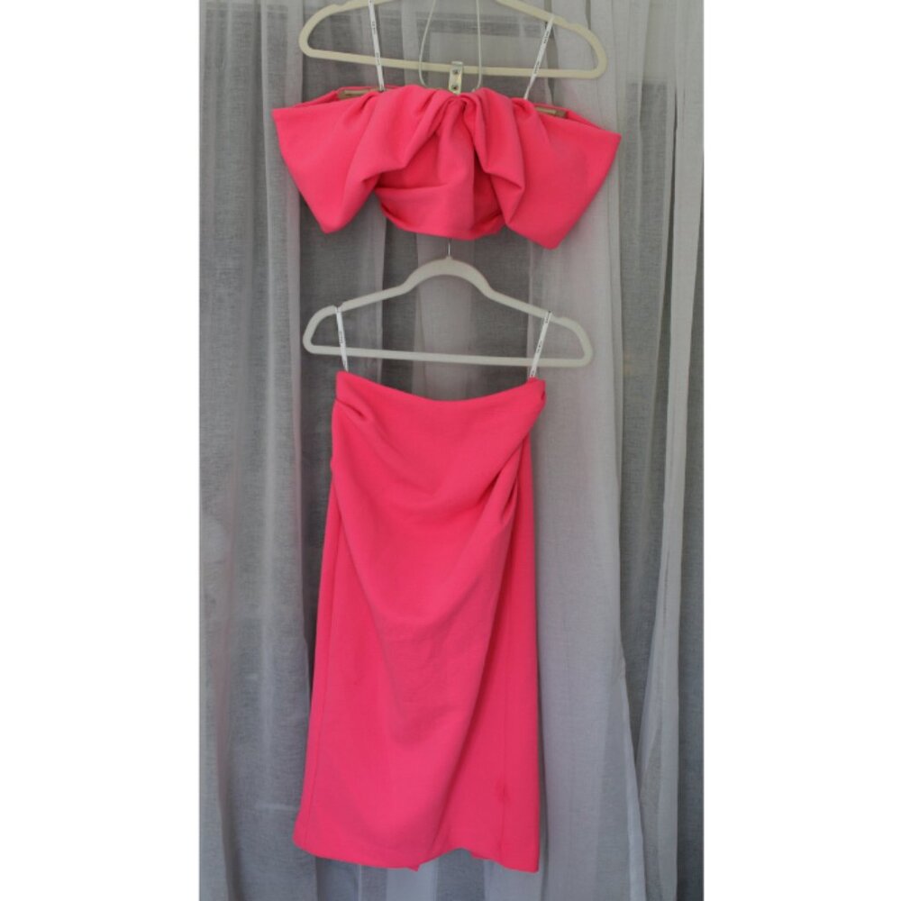 Sheike Olivia Matching Top & Skirt Set – Pink, Size 10